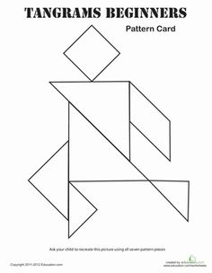 Easy Tangram Worksheets