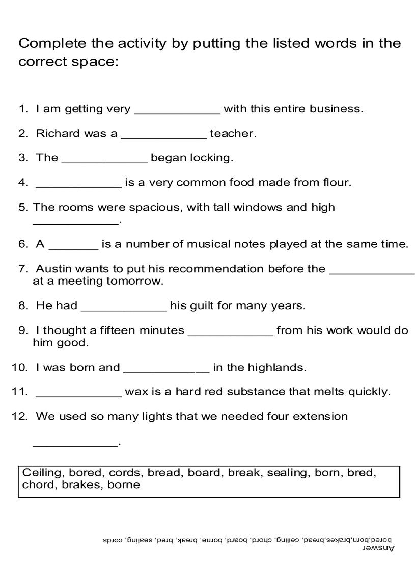 16 Fill In Blank Worksheets Worksheeto