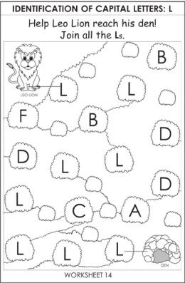 Kindergarten Activity Worksheets