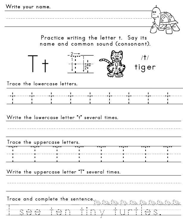 12 Best Images of Preschool Letters Matching Worksheet - Free Preschool ...