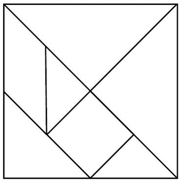 Pattern Printable Tangram Template