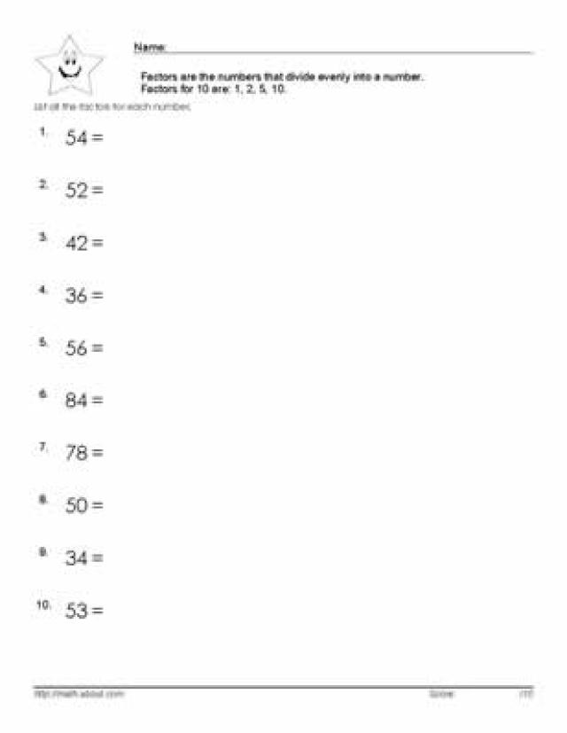 14 Pre-Algebra Fraction Worksheets / worksheeto.com
