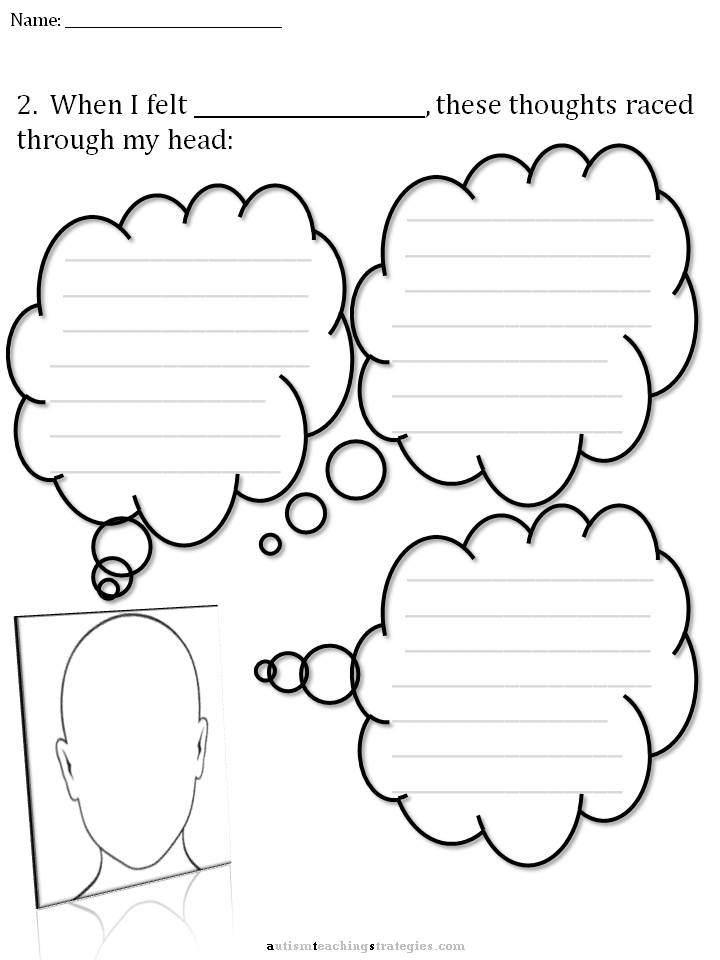 Thoughts and Feelings Worksheets