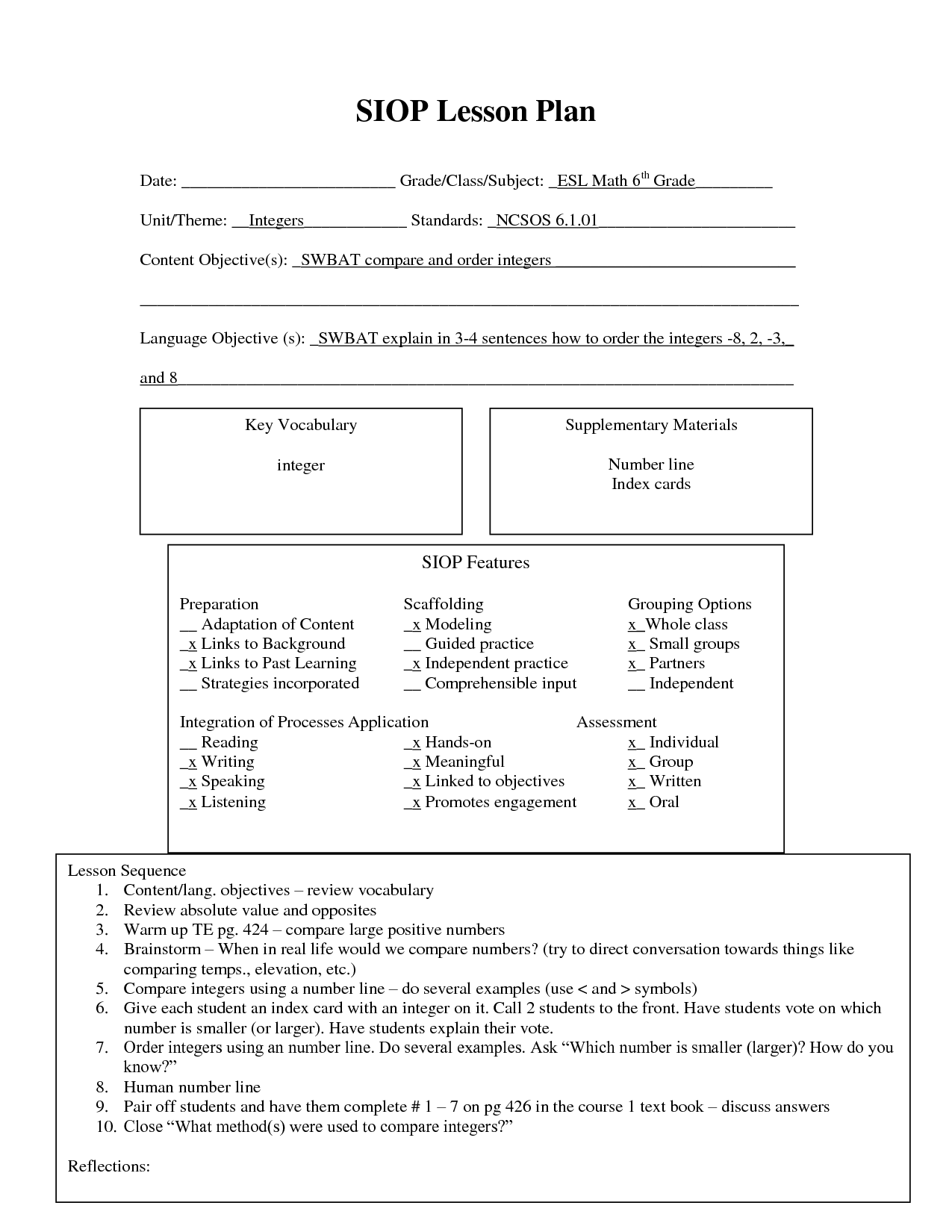 6th Grade Reading Worksheets