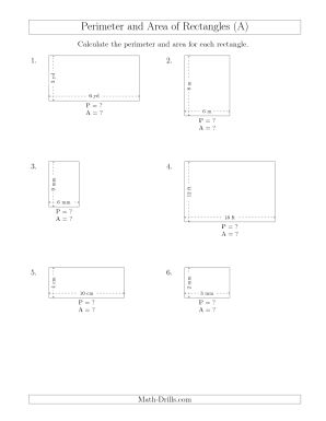 Calculating Area and Perimeter