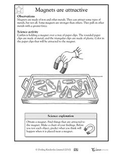 Magnets Worksheets 2nd Grade