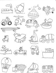 Printable Transportation Activities