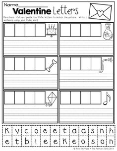 CVCe Worksheets Pinterest