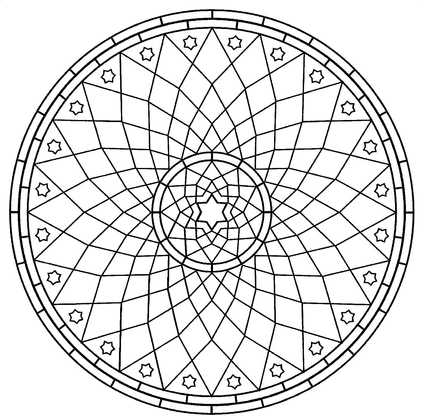 Free Printable Mandala Coloring Pages Adults