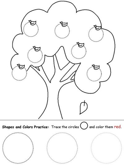 Heart Shape Tracing Worksheets Preschool