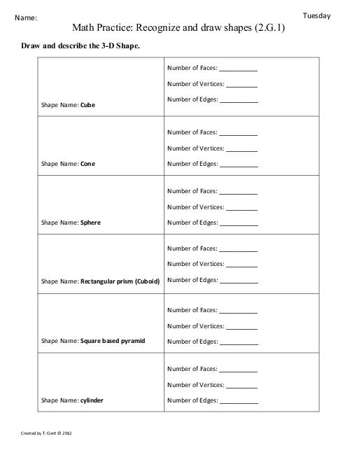 Common Core Math Worksheets for 2nd Grade