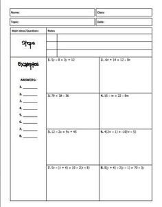 Equations with Variables On Both Sides