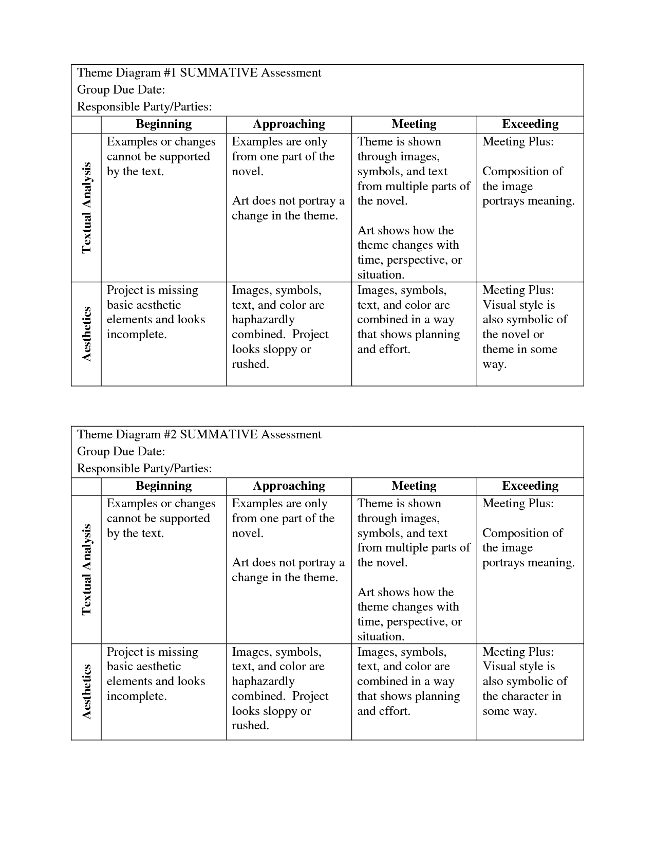 15 Determining Theme Worksheets Worksheeto