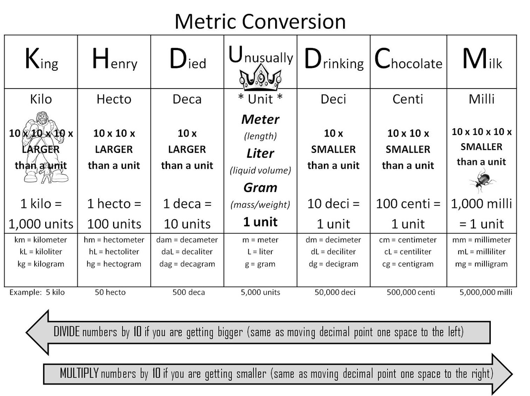 King Henry Metric Conversion