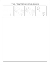 Two-Point Perspective Worksheets