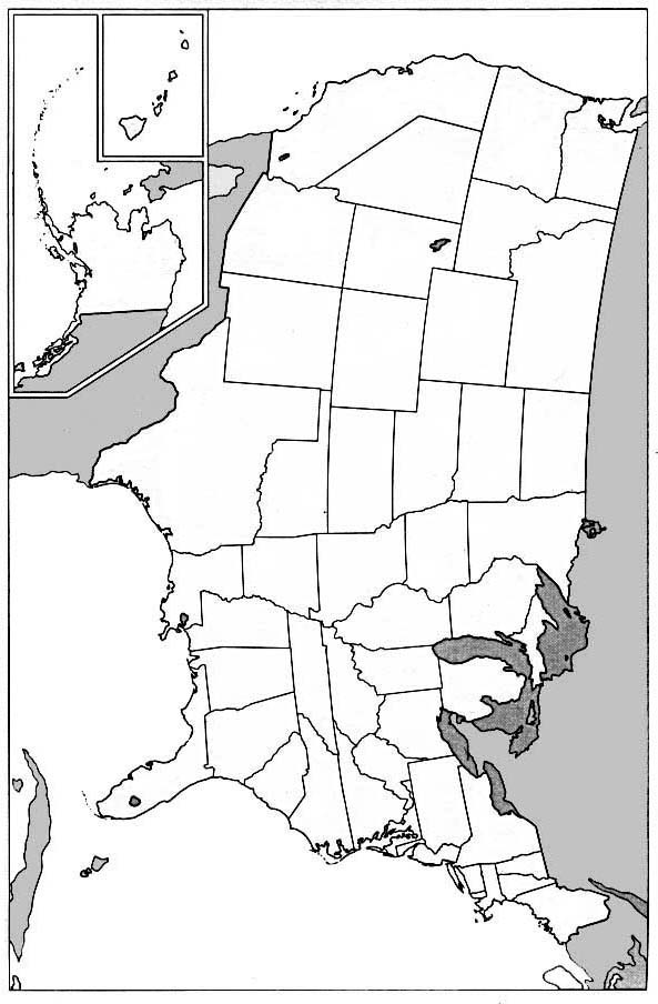 Blank Printable United States Maps