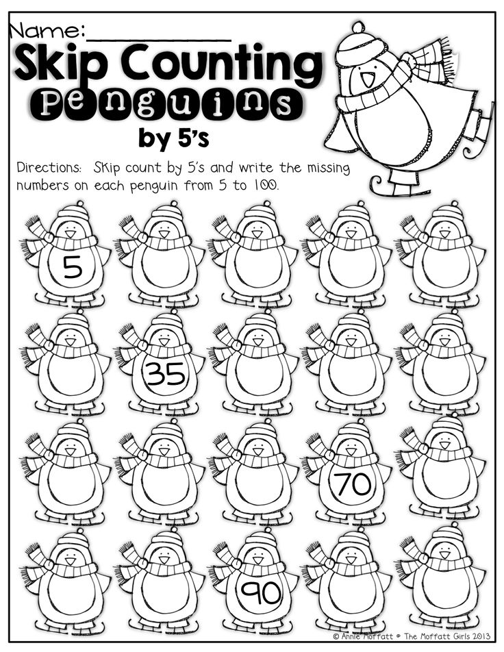 Counting By 5S Worksheets