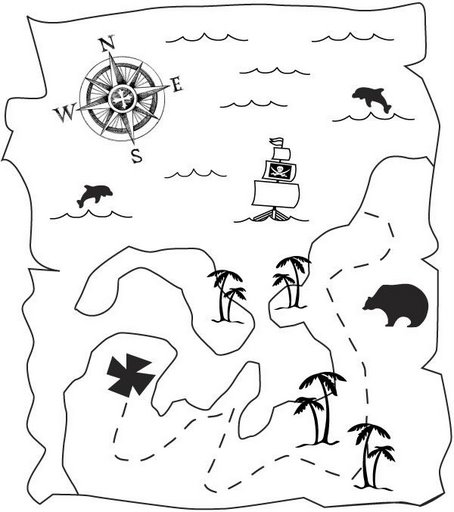 Pirate Treasure Map