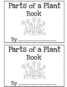 Plant Parts Printable Book