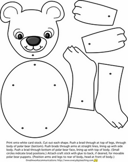 12 Best Images of Polar Bear Worksheet Preschool - Polar Bear Puppet ...