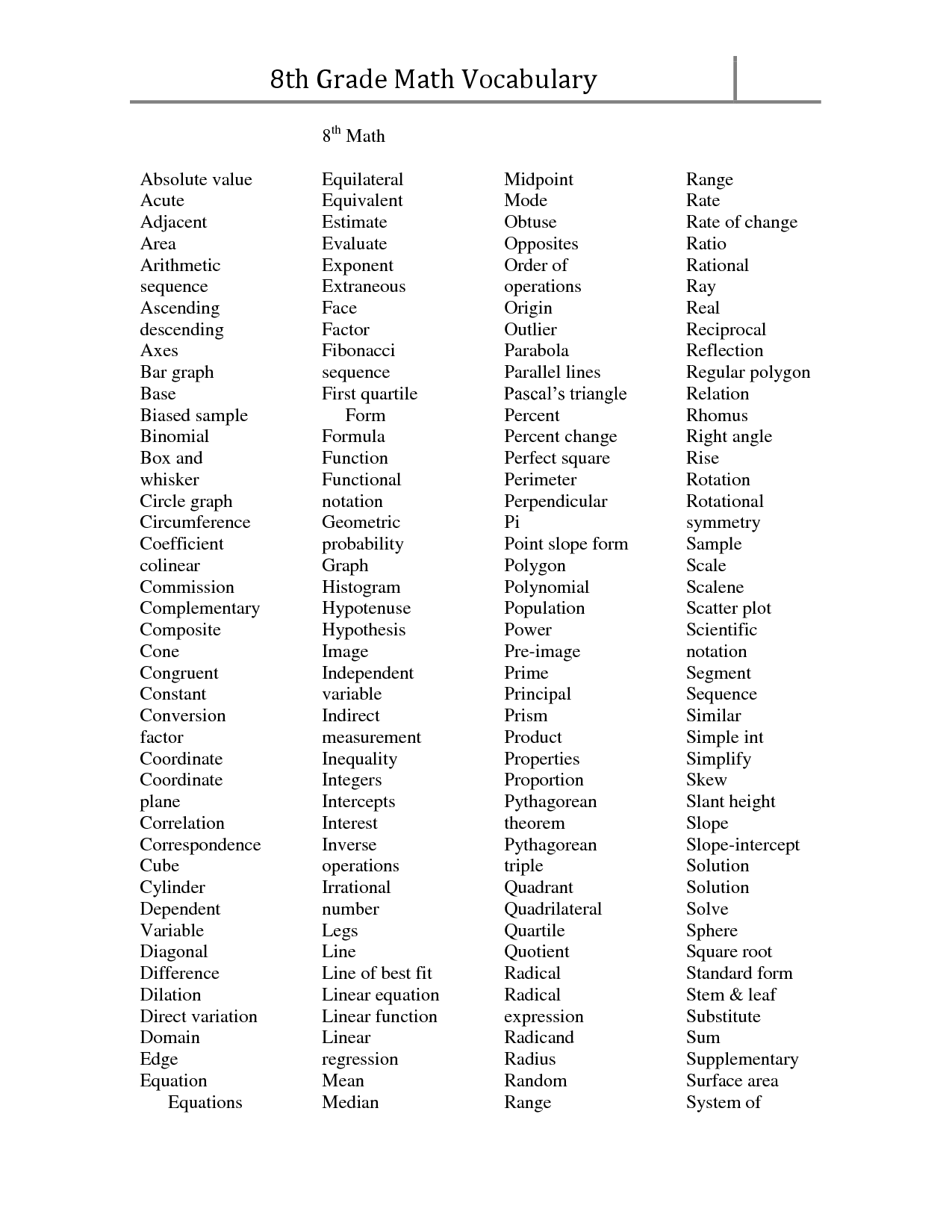 14 Science Vocabulary Word Worksheets Worksheeto