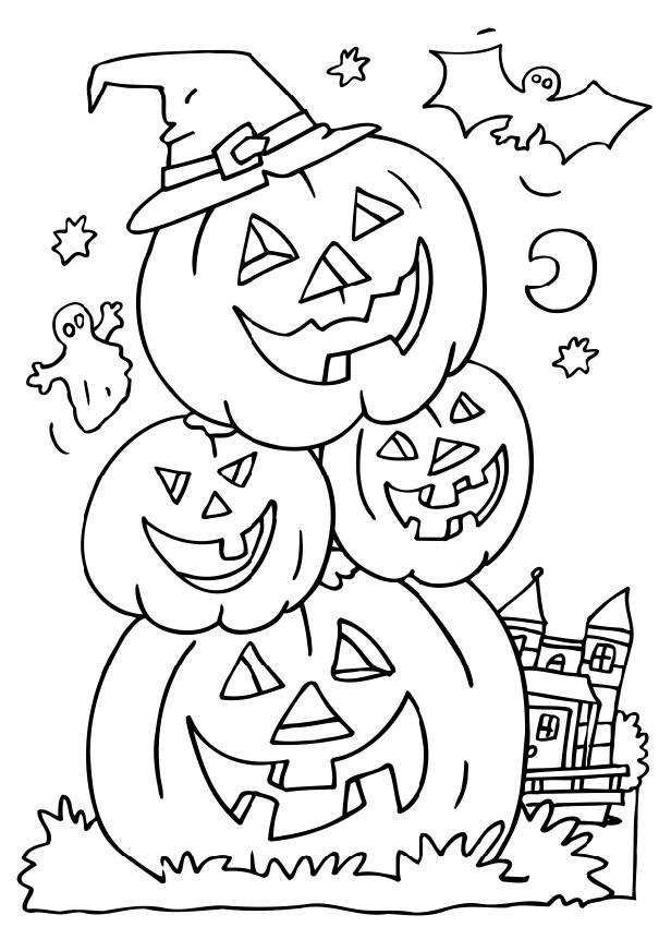 Free Halloween Coloring Pages