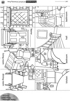 Little House Worksheets