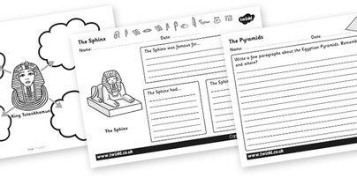 Ancient Egypt Pyramid Worksheet