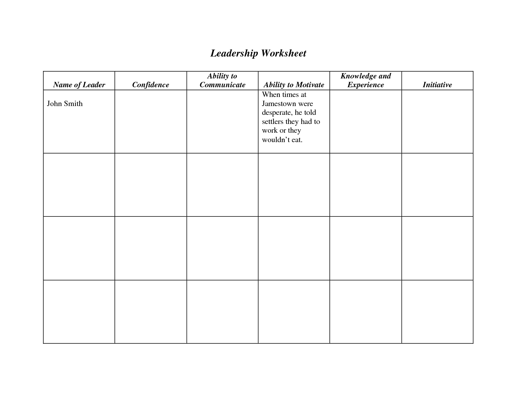 Decision-Making Activity Worksheets