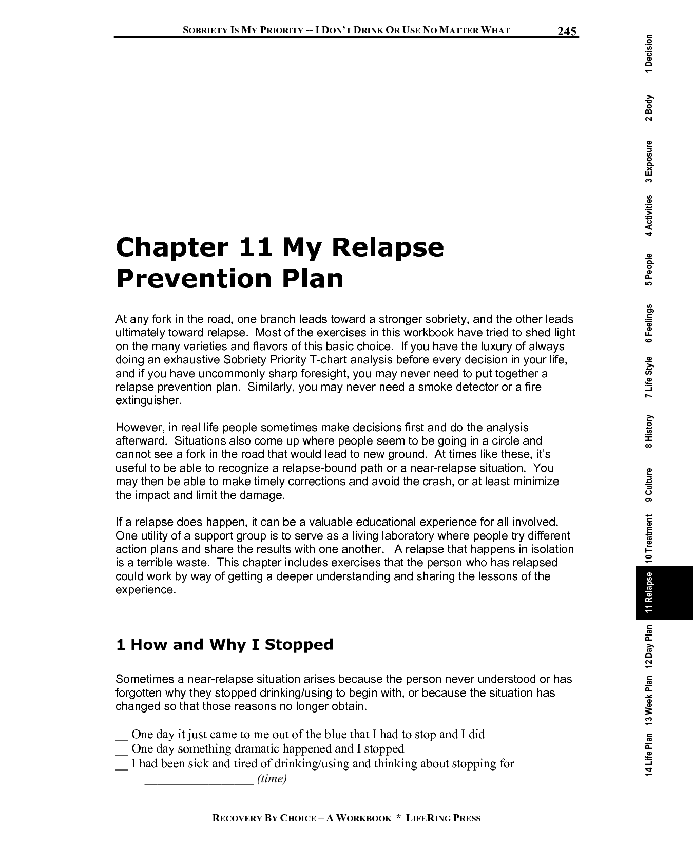 19 Relapse Prevention Worksheets Pdf 9664