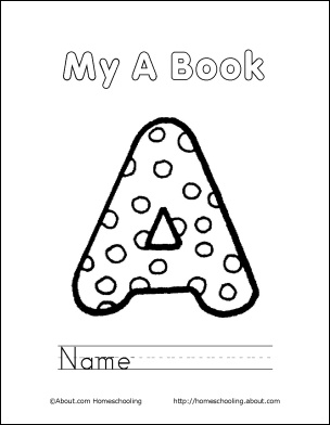 Printable Alphabet Letter Books