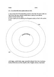 Printable Zones of Regulation Worksheet