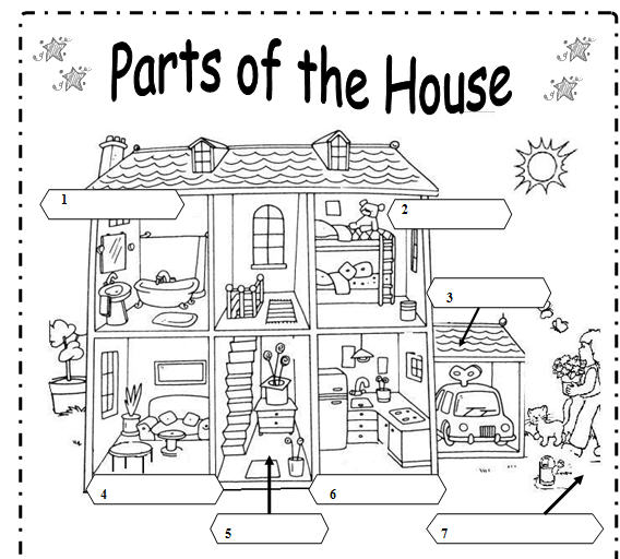 11-house-rooms-worksheet-worksheeto