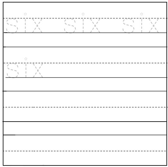 Preschool Number Tracing Worksheets Names