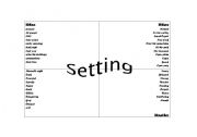 Story Setting Template