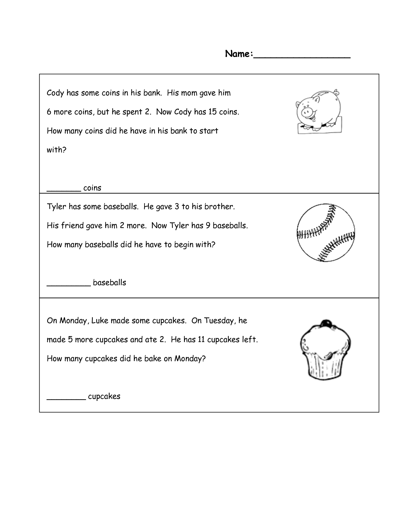 Teen Problem Solving Worksheets