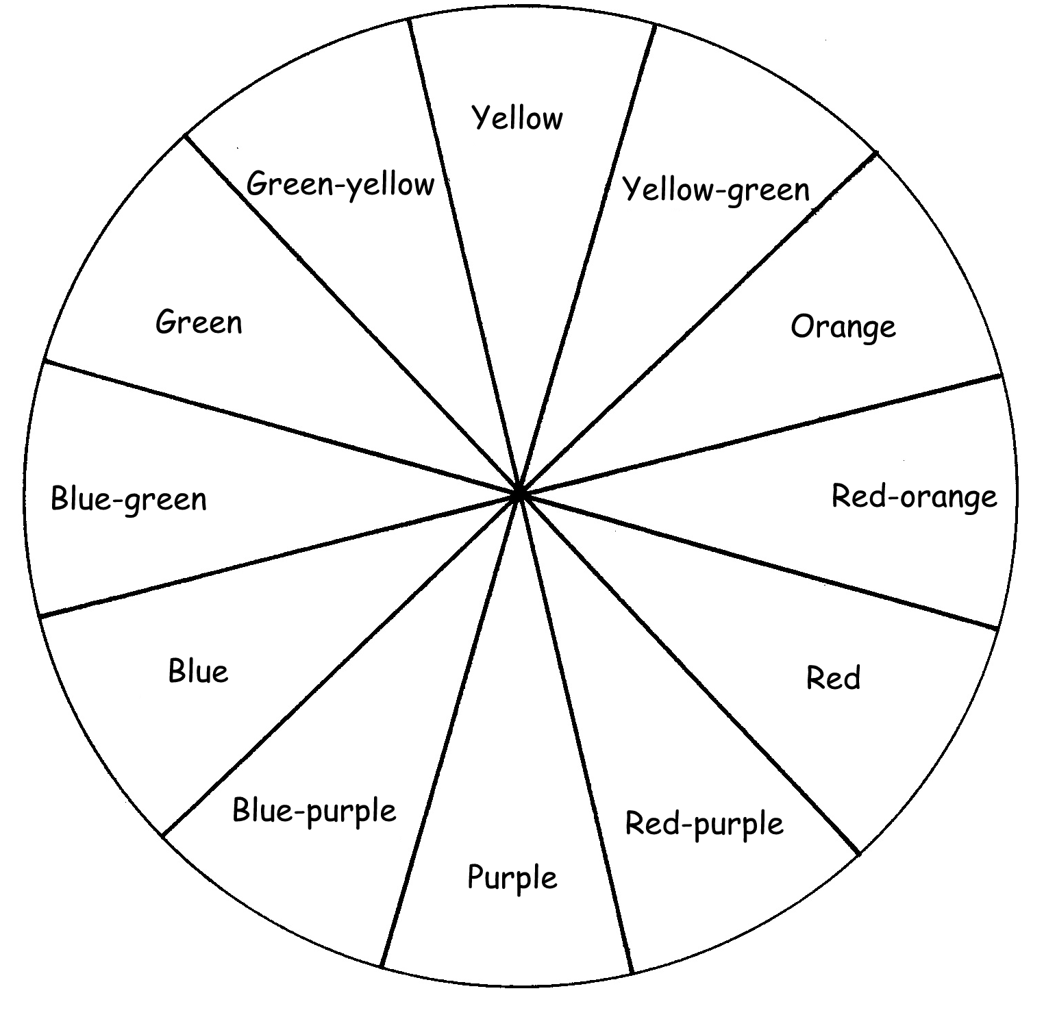 12 Best Images of Color Theory Worksheet - Color Wheel Worksheet High ...