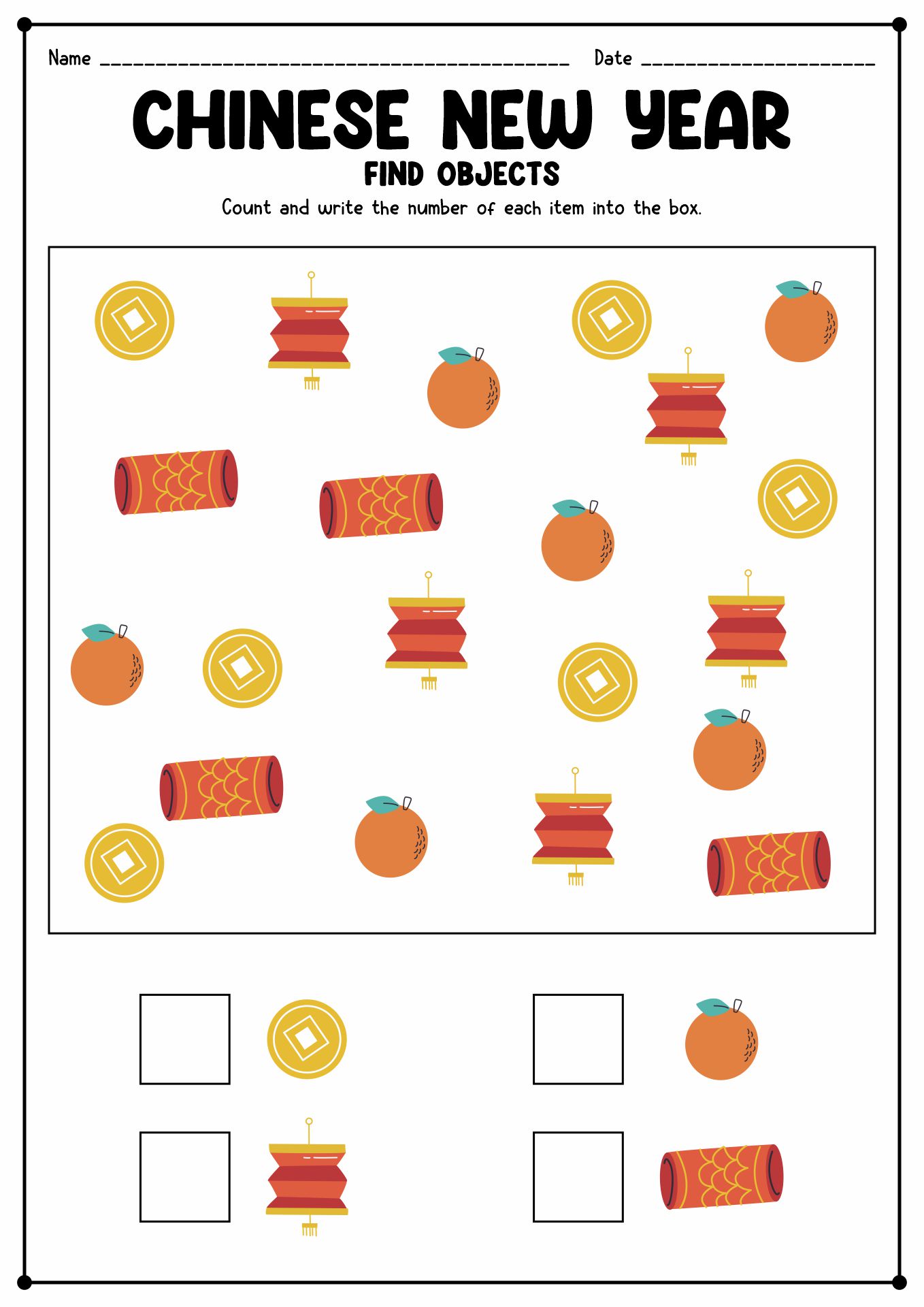 15 Chinese New Year Printable Worksheets For Kids Worksheeto