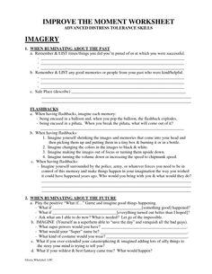 DBT Mindfulness Worksheets