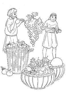 Joshua Bible Coloring Page