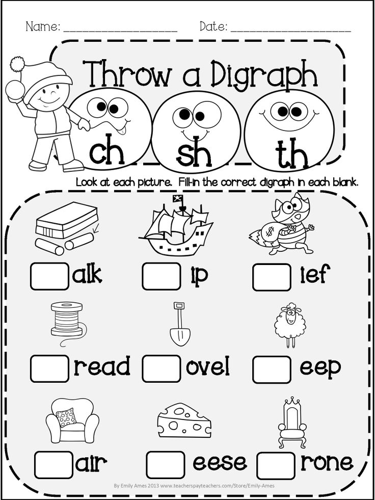 18 Digraph Worksheets For First Grade Worksheeto