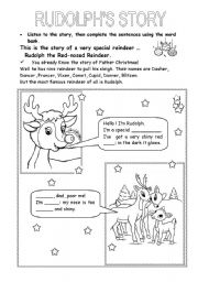 Rudolph the Red Nosed Reindeer Worksheets