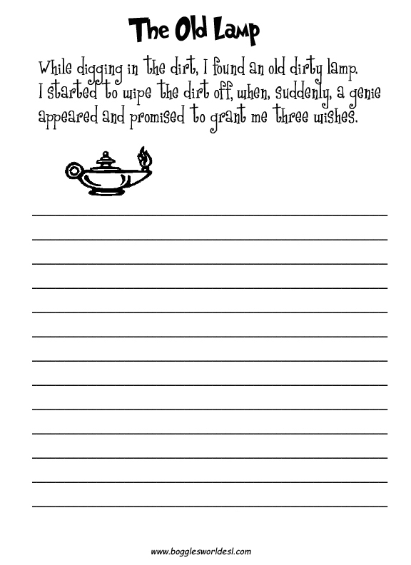 15 Second Grade Writing Prompts Worksheets Worksheeto