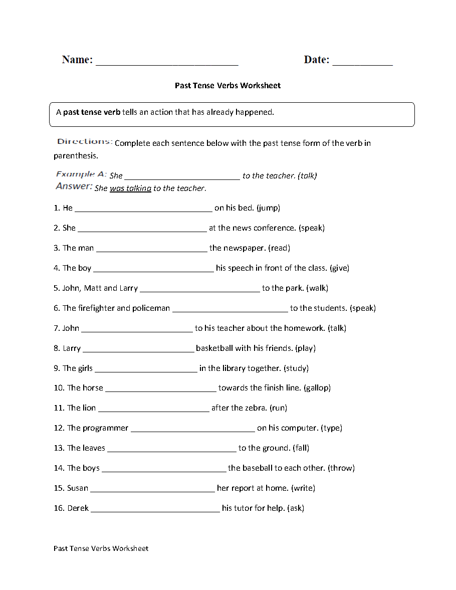 Subject Verb Agreement Worksheet Answer Key