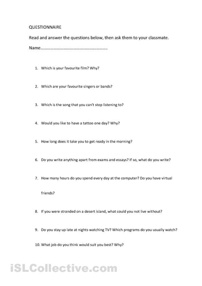 Adult Ice Breaker Questions