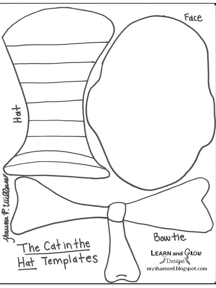 Dr. Seuss Hat Template