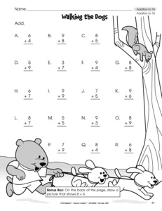 Math Addition Worksheets