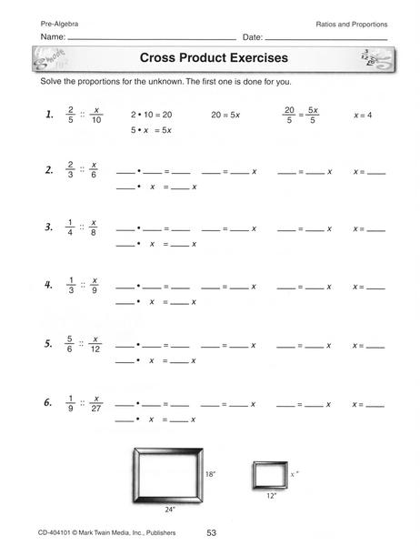 17 Best Images of Introduction To Pre-Algebra Worksheets - Printable ...