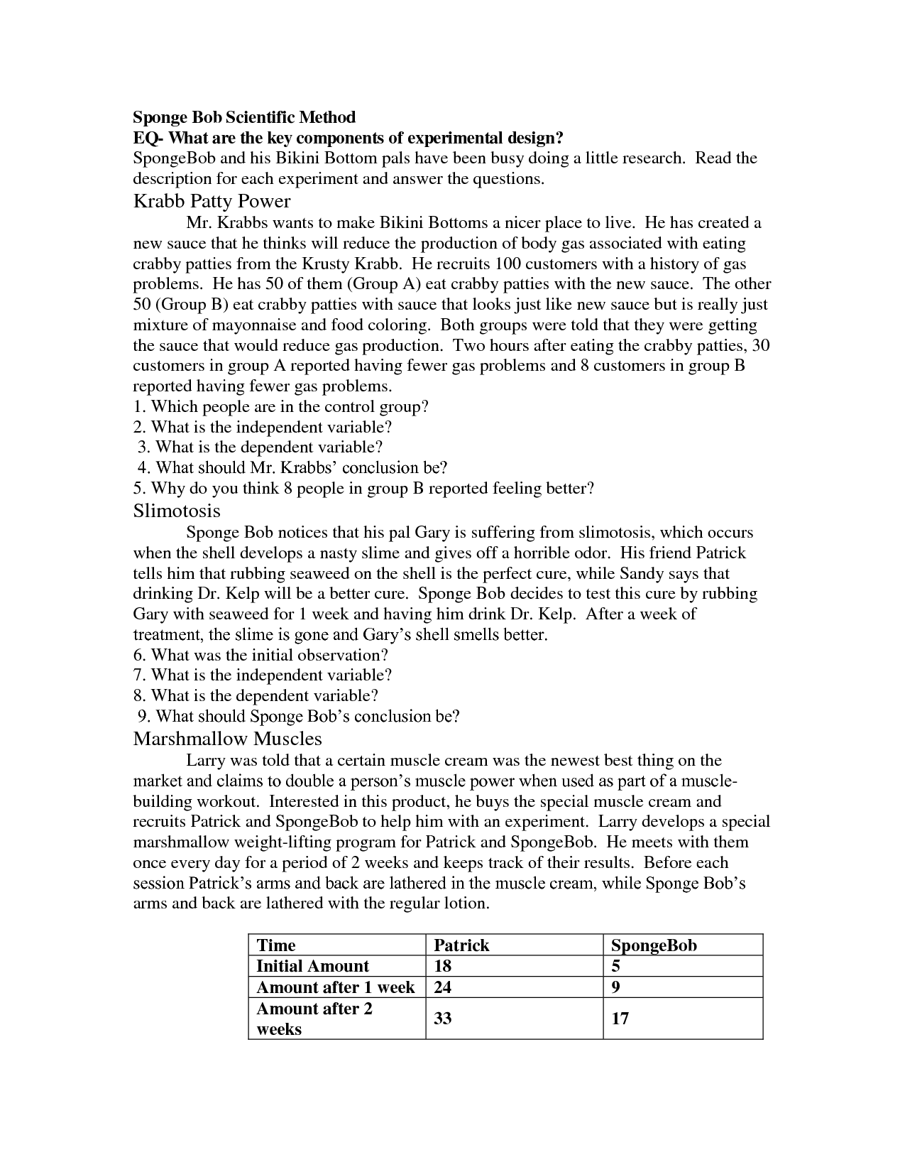 13 Scientific Method Worksheet Answer Key Worksheeto