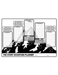 Story Mountain Graphic Organizer